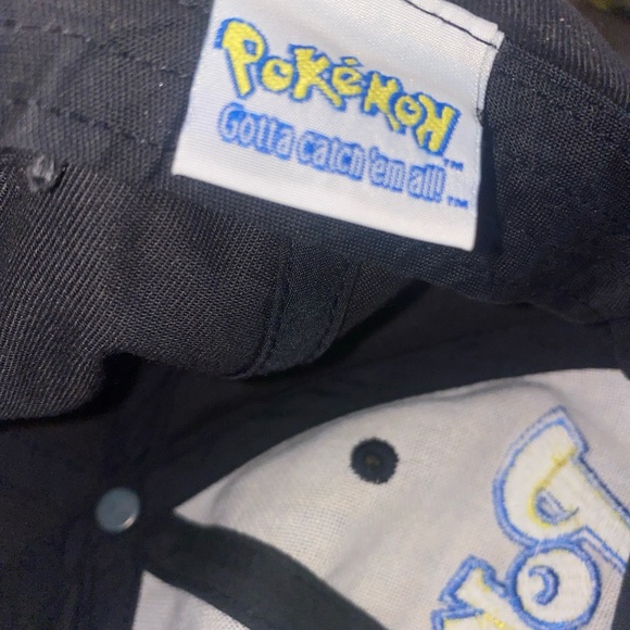 Vintage Pokémon hat! Boy/teens can wear. Velcro strap. Awesome embroidery - Picture 5 of 9